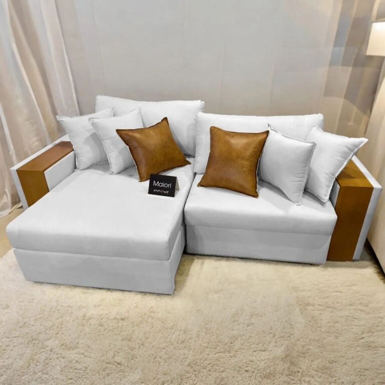 Sofá Cama Retrátil Maiori 2,32 m  tt4288m - Foto 2