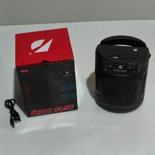 Caixa Som Bluetooth e Usb Kts-1276 - Foto 3