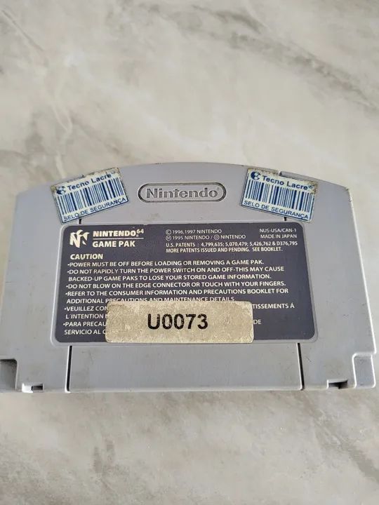 Fita Original WF War Zone Nintendo 64 Custando R$ 100 - Foto 3