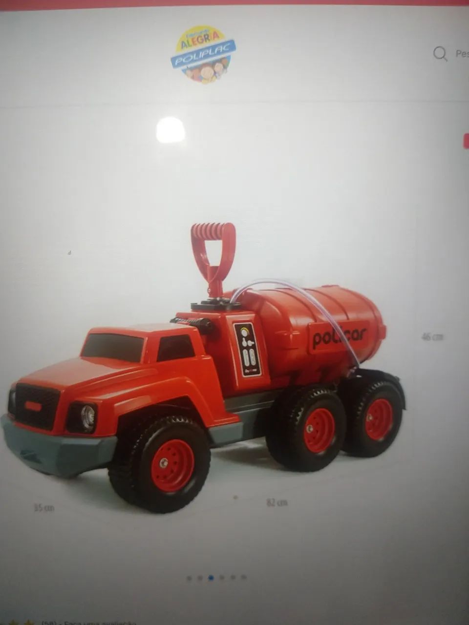 Caminhão de Bombeiros de Brinquedo Poliplay - Foto 2