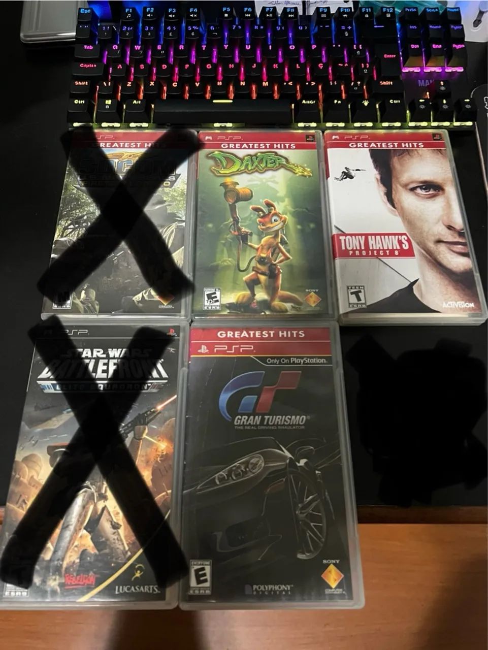Jogos originais de PSP 