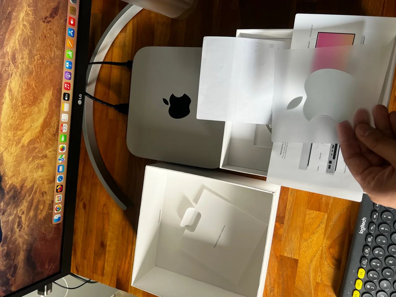 Mini Mac M1 + Monitor LG 4k 27 polegadas  - Foto 2
