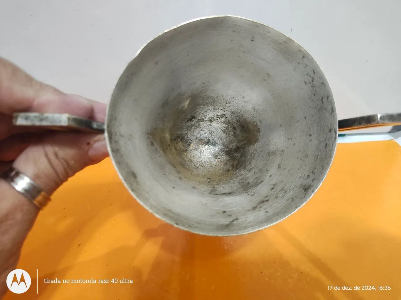 Antigo troféu 1952. Federação Portuguesa Tiro ao Alvo - Foto 3