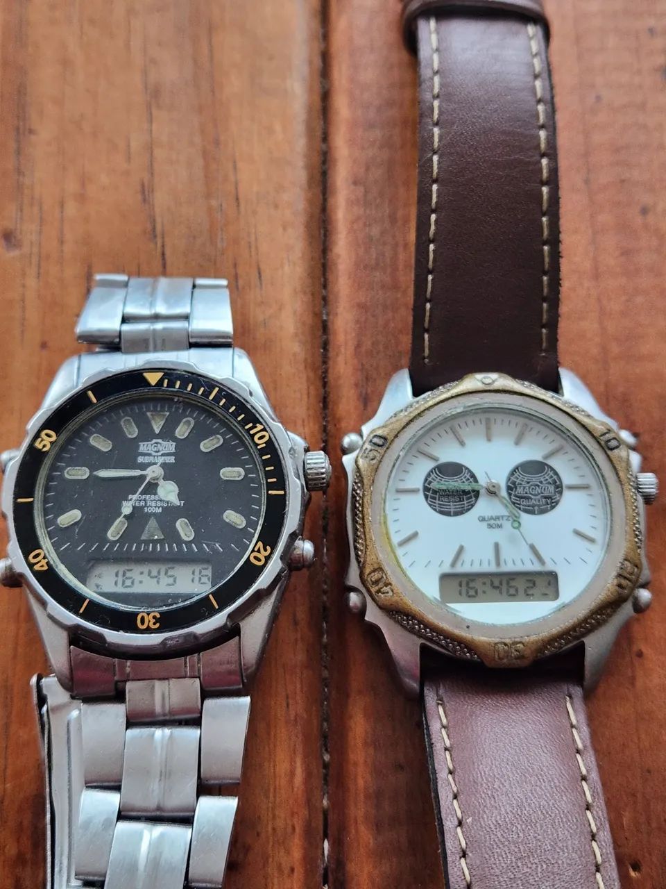 Dois Relógios Magnum Antigos lote - Foto 2