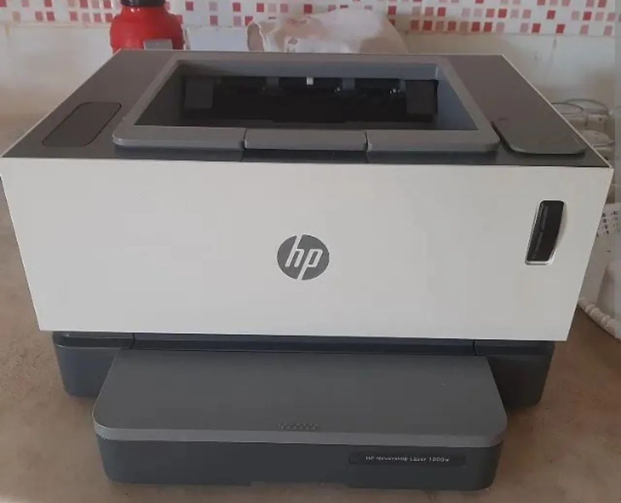 Impressora HP Neverstop Laser 1000w - Recarregável e Inalambrica - Foto 4