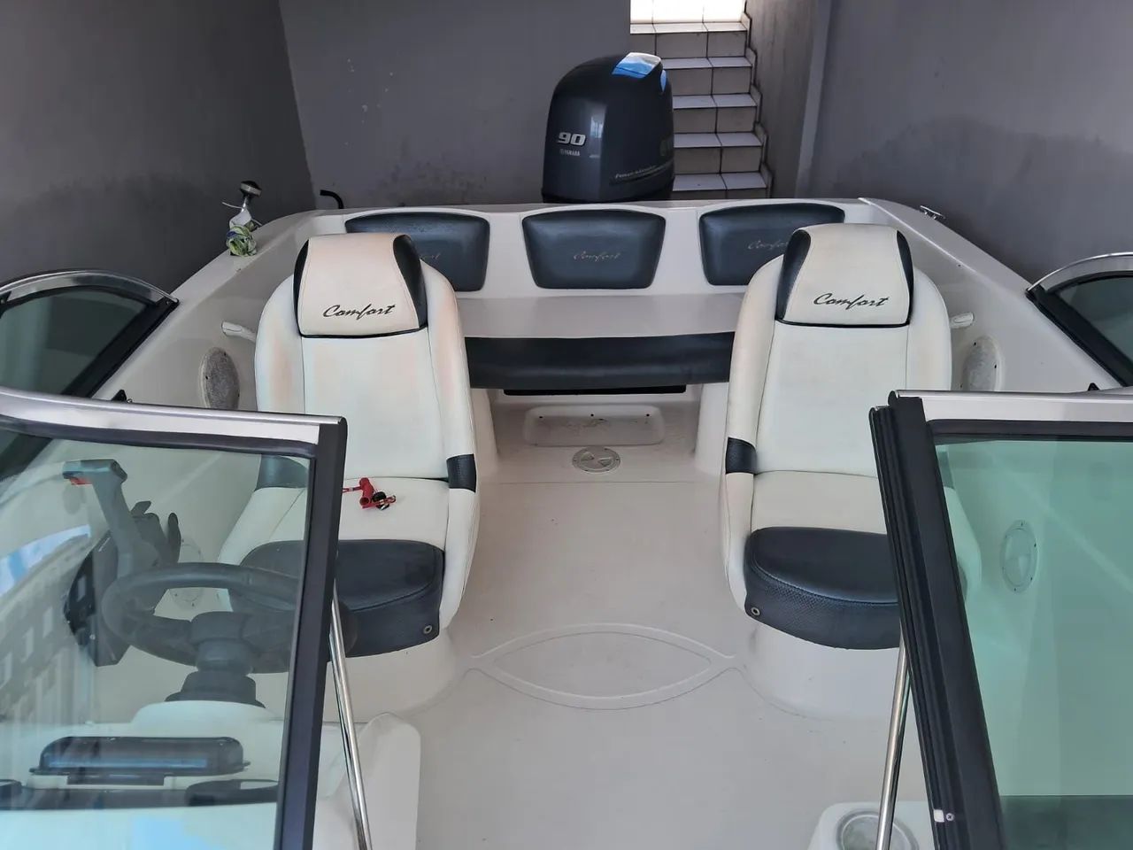 Lancha Ventura 180,yamaha 90hp 4t 2018 Novinha, UNICO DONO - Foto 6