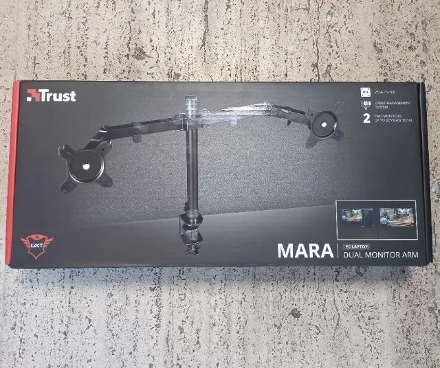 suporte para 2 monitores da Trust 