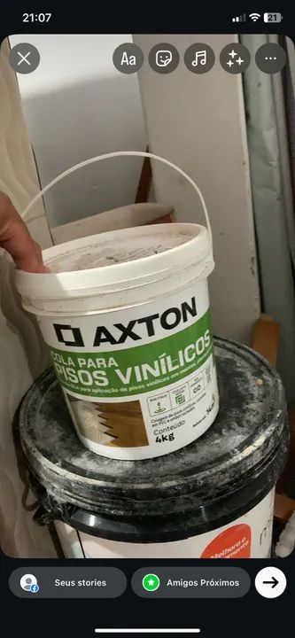 Piso vinílico + cola  - Foto 3