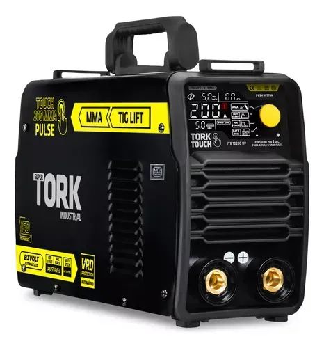 INVERSOR INDUSTRIAL 200 AMPERES TIG/ELETRODO 220V-Tork