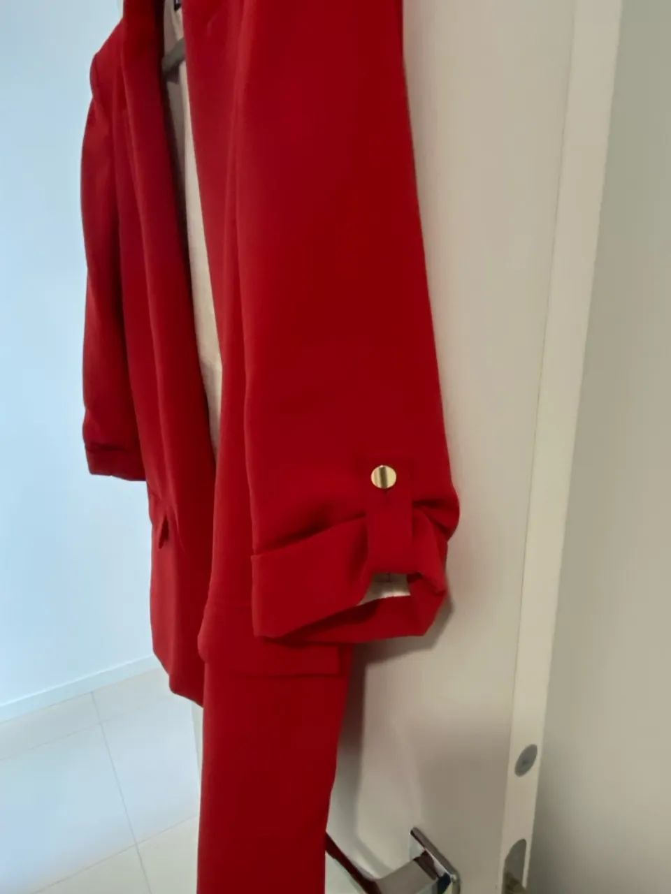 Blazer Vermelho Zara - Foto 3