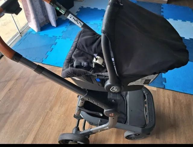Carrinho Adzieco Galzerano e bebê conforto - Foto 2