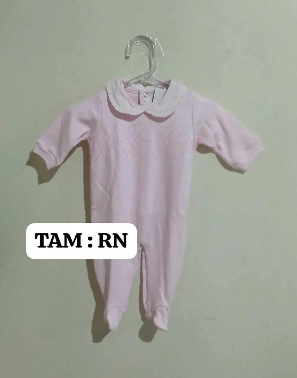 Body Bebê RN ao G- Delicado e Confortável