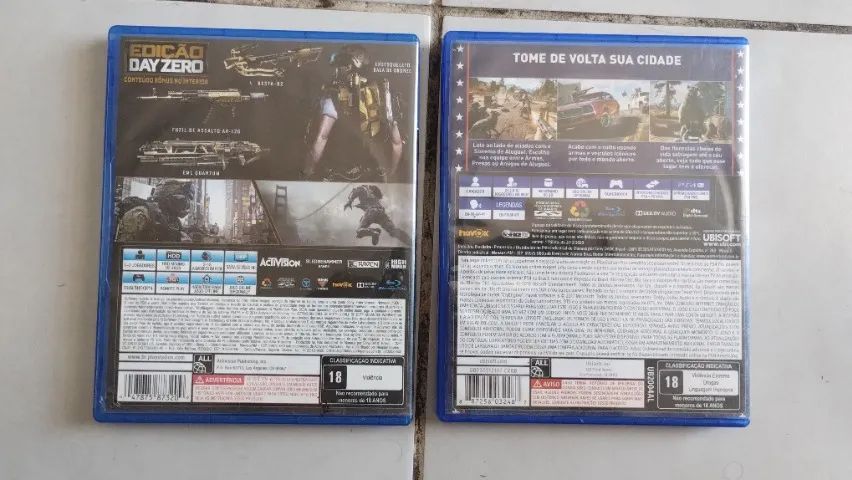 Jogo PS4 FarCry 5 e Call of Duty, produto original, muita ação e diversão!  - Foto 2