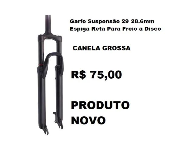 suspensão aro 29 canela grossa Bicicleta 