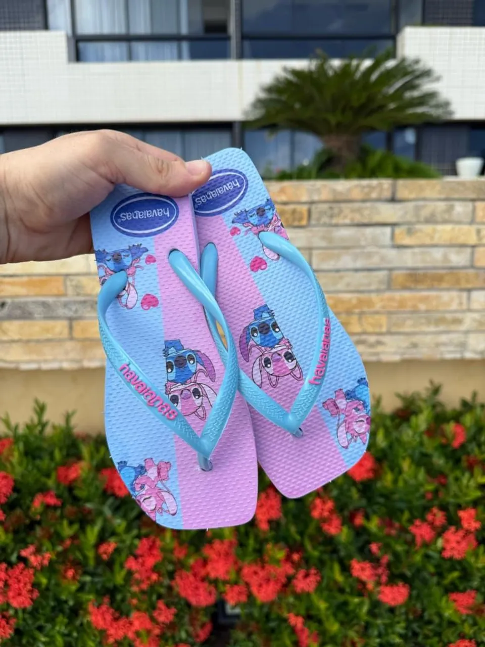 Chinelos Havaianas Stitch