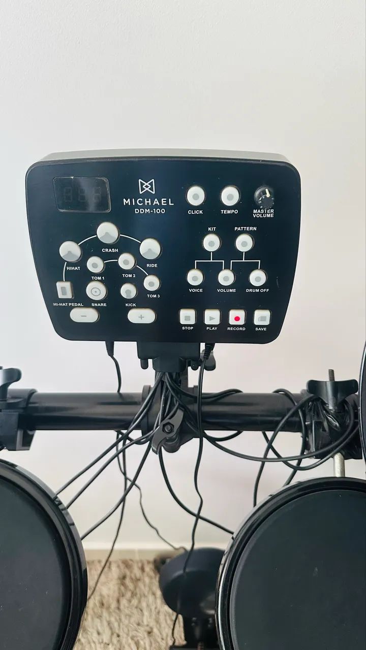 Bateria eletrônica Michael ddm100 - Foto 3