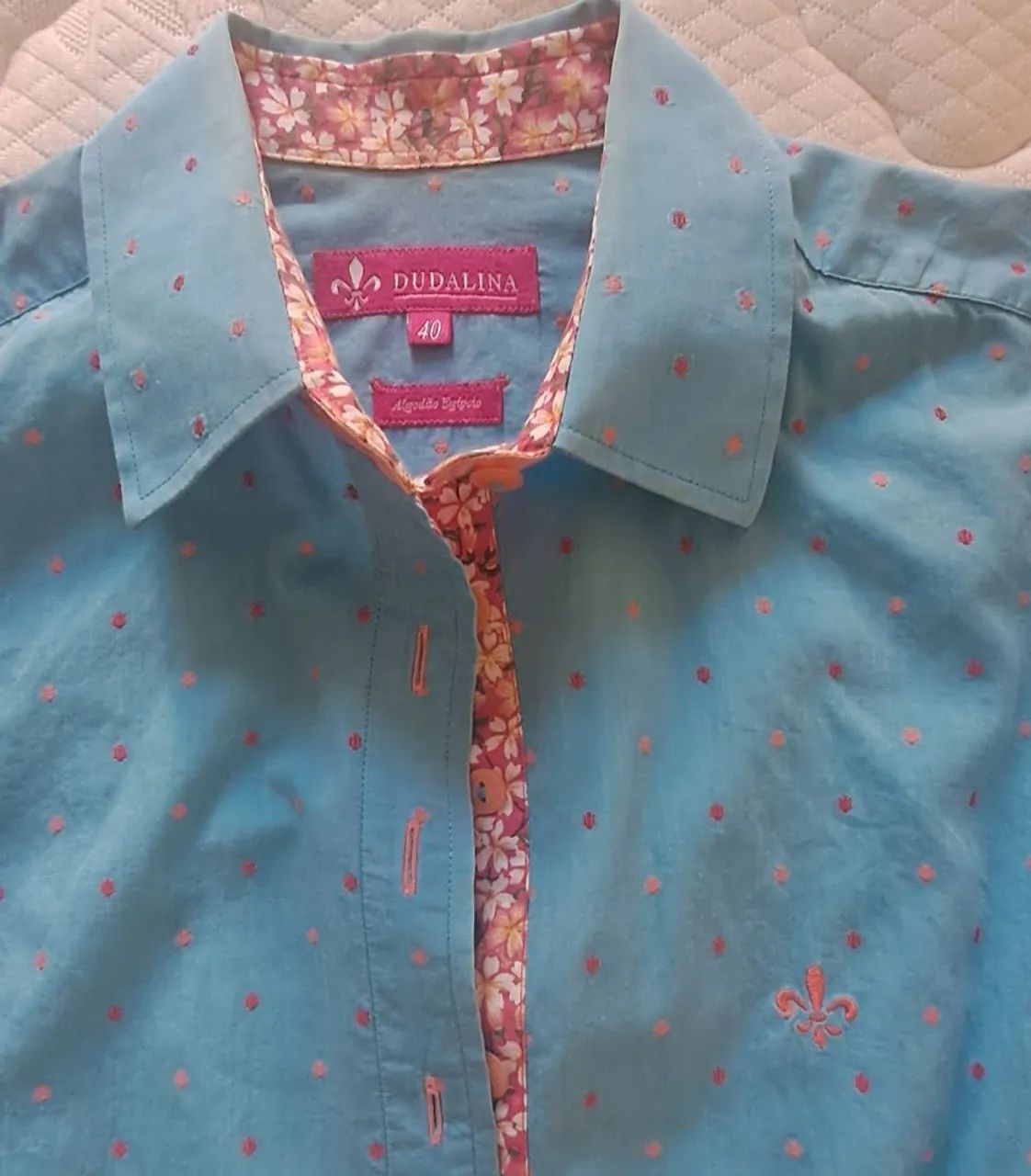 Camisa feminina Dudalina TAM 40 - Foto 2