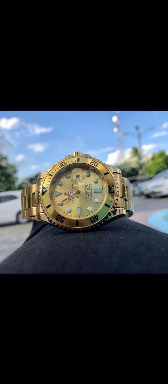 Rolex Submariner Dourado - Foto 4