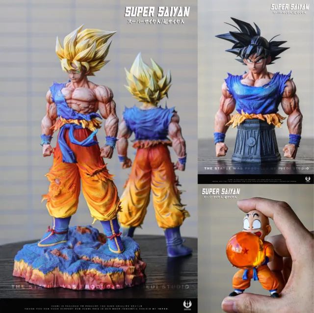 GOKU 1/6 DELUXE VER - JD STUDIO - NOVO!