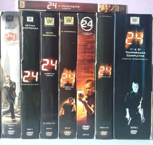 24 Horas - A Série em 8 Temporadas + Filme 24 Horas, A Redenção