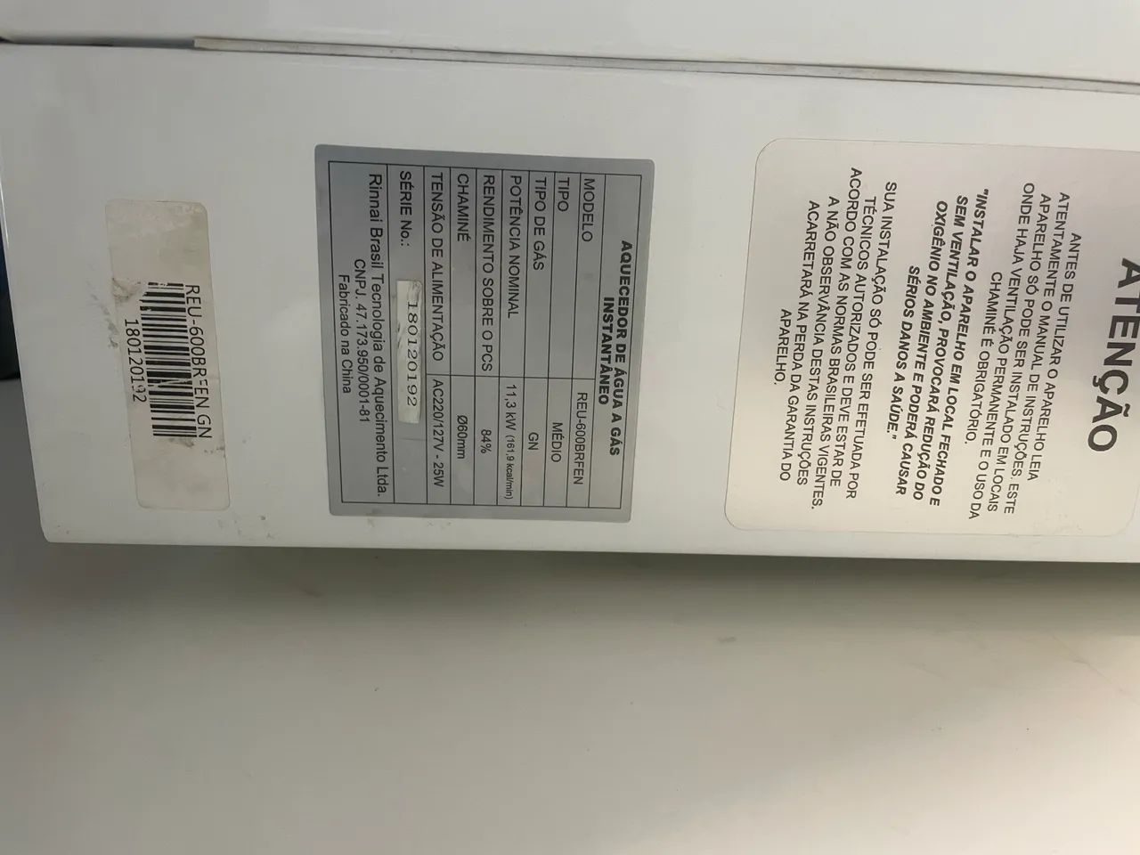 Aquecedor a Gás Rinnai - Foto 5