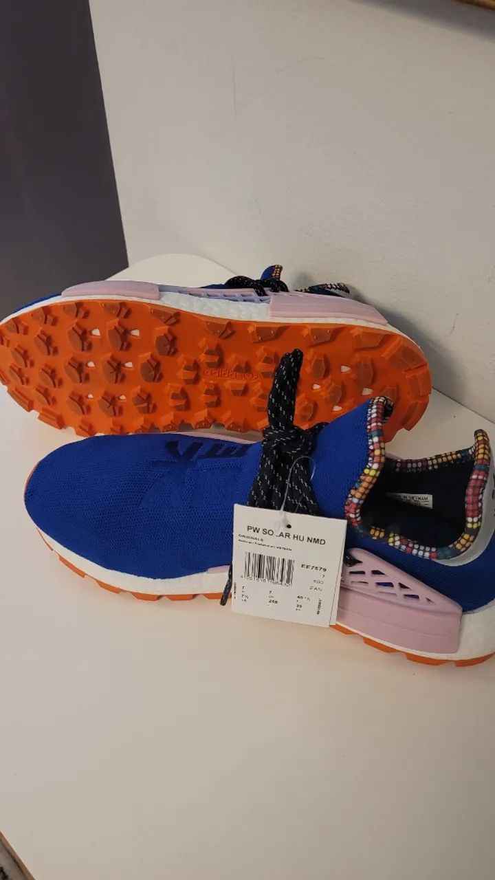 Tenis Adidas Pharrell Williams Solar HU NMD - Foto 4