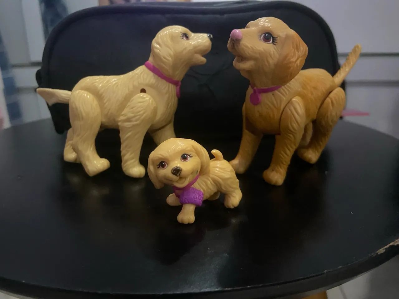Cachorros Barbie piscina