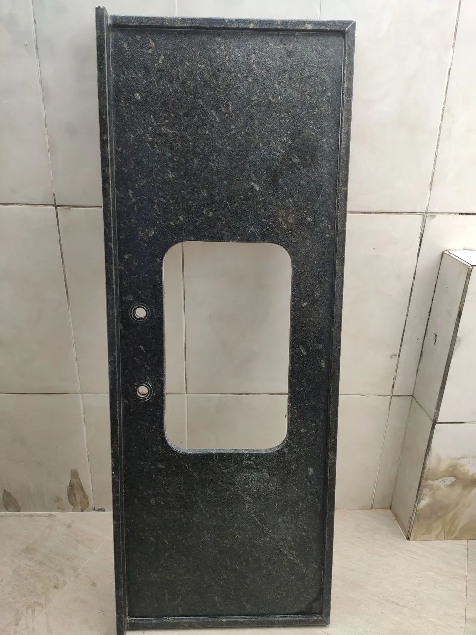 Bancada de mármore verde Ubatuba 