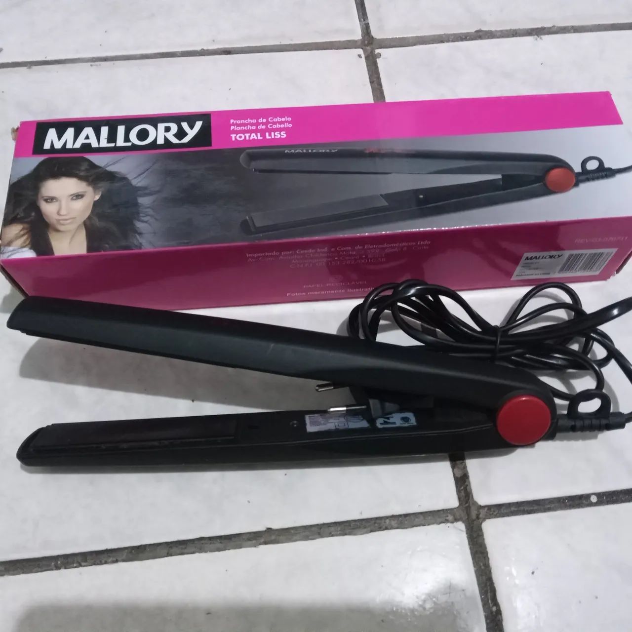 Prancha de Cabelo Mallory Total Liss - Foto 3
