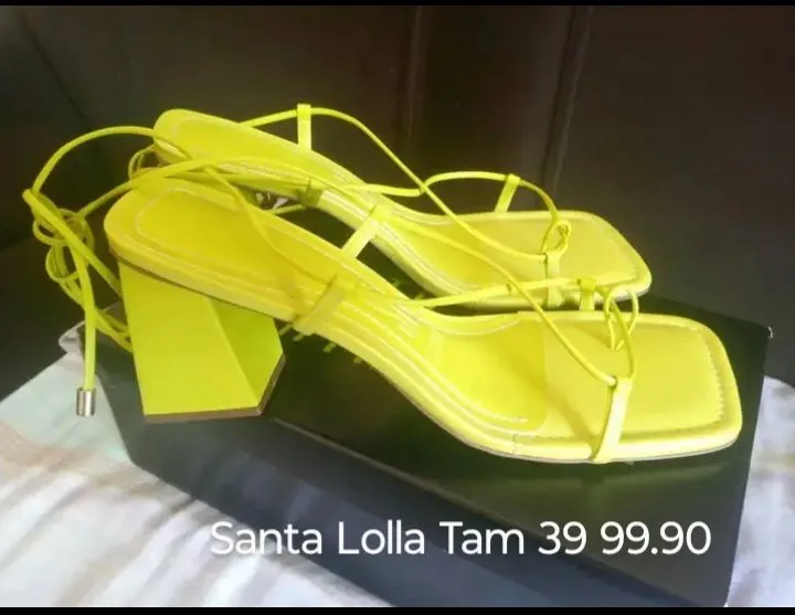 Sandália Santa Lolla Tam 39
