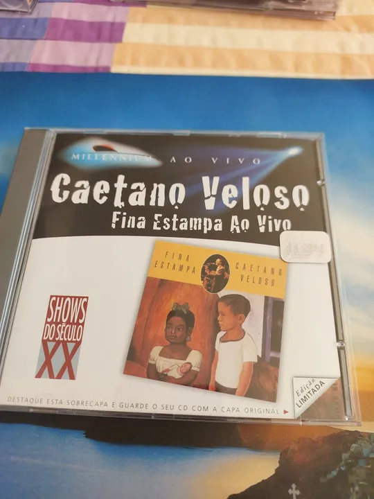 Caetano Veloso - Fina Estampa Ao Vivo - CD - Edição Limitada