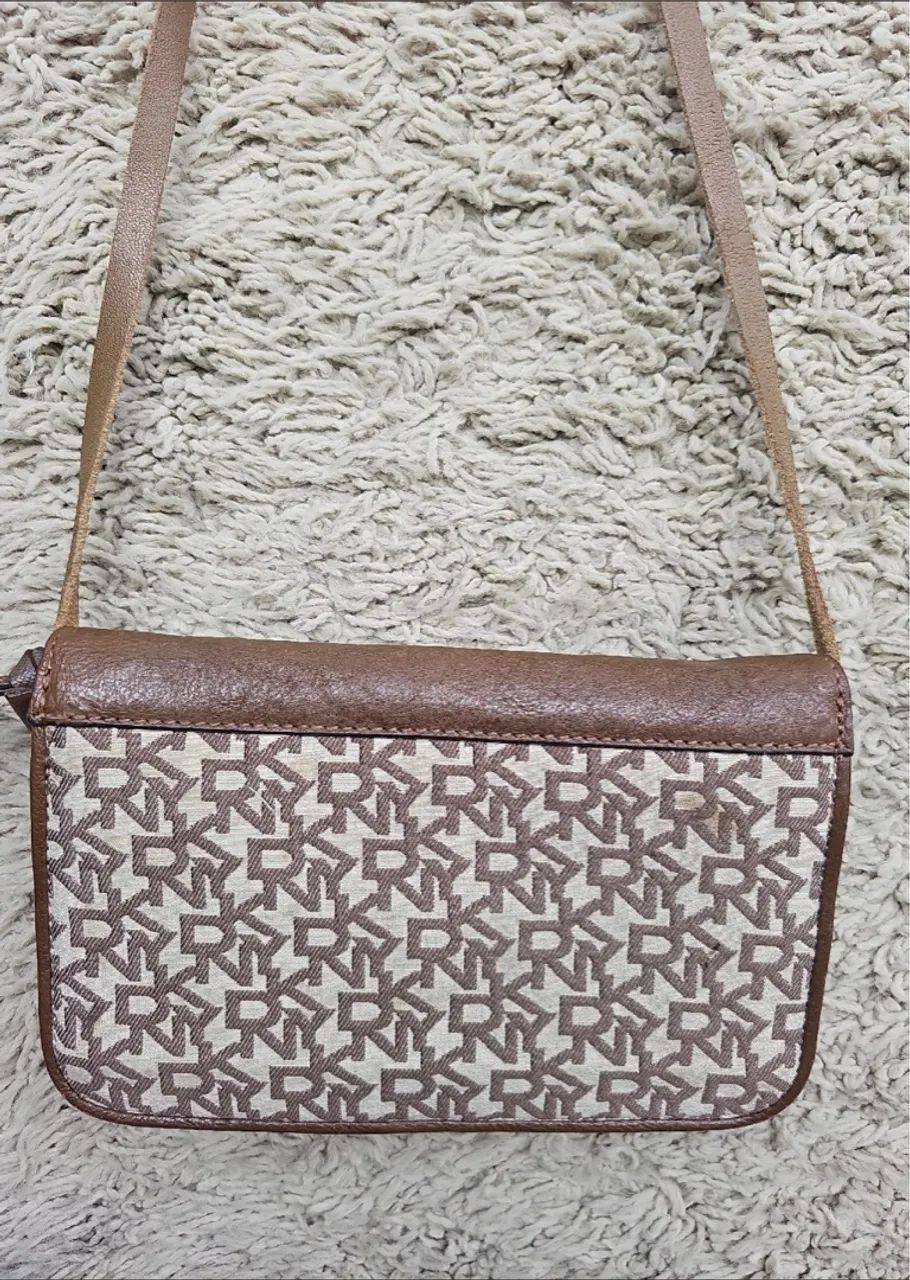 Bolsa DKNY Original - Marrom com Detalhes - Foto 5