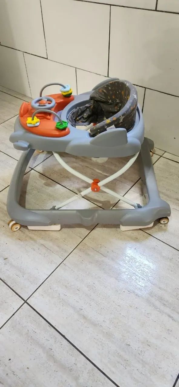 Andador Infantil Galzerano Torino Estrela - Foto 3