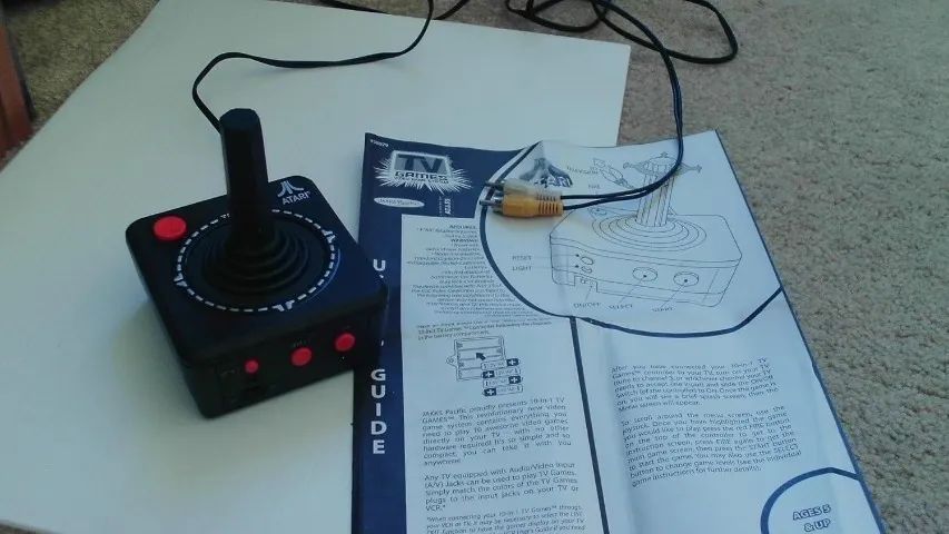 Atari Tv Game Plug And Play Jakks Pacific - Foto 5