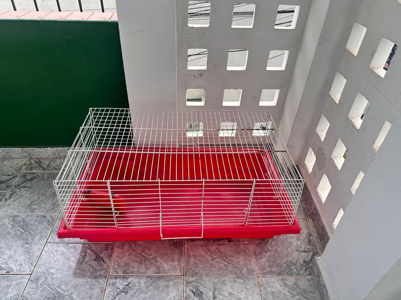 Gaiola de Coelho Grande Vermelha64304356166402120