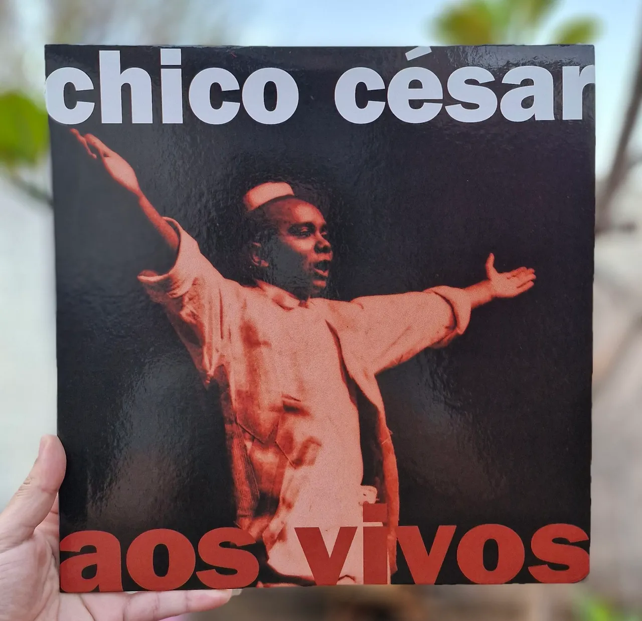 Disco de Vinil - Chico César - Aos Vivos