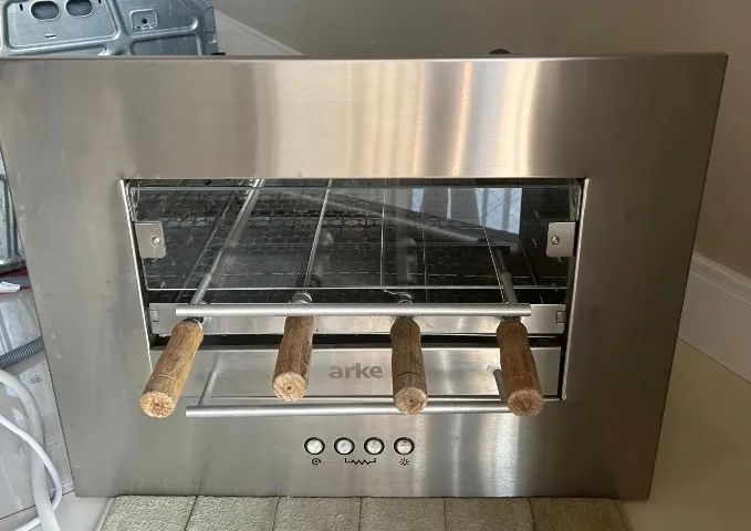 Churrasqueira elétrica da marca Arkle embutir
