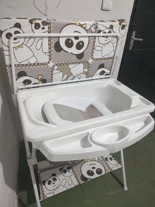 Banheira com Suporte e Trocador  - Foto 2