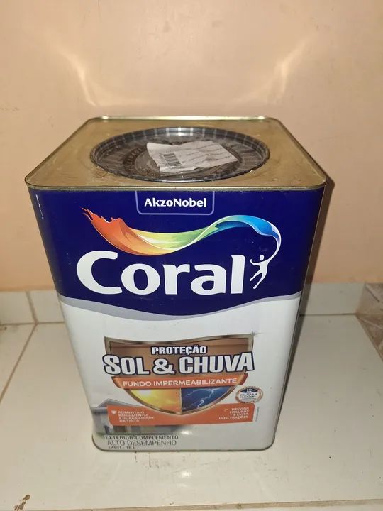 Selador Impermeabilizante Coral Sol & Chuva