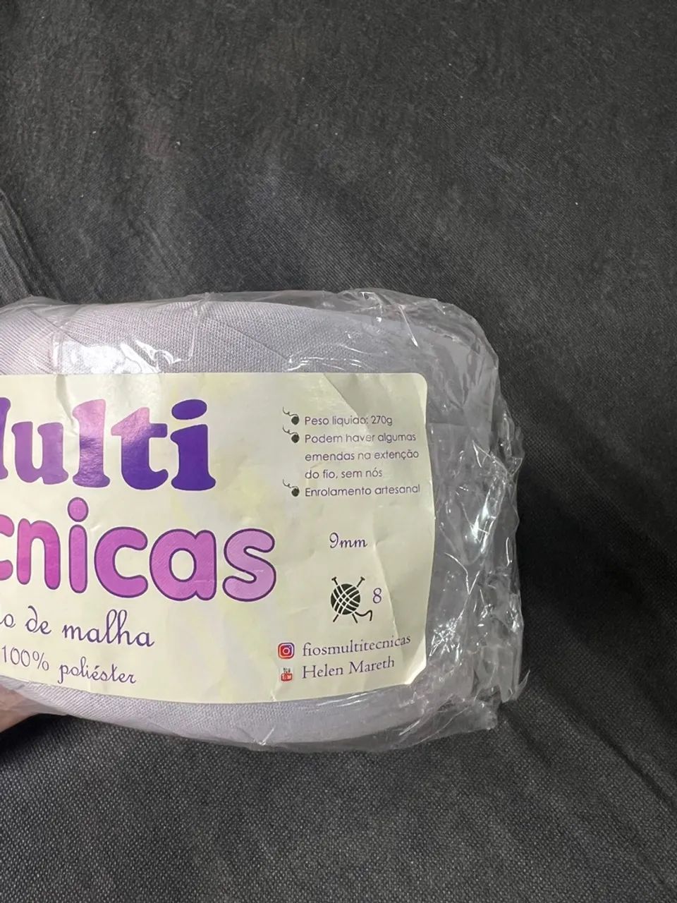 Fio de malha Multi Técnicas  - Foto 2