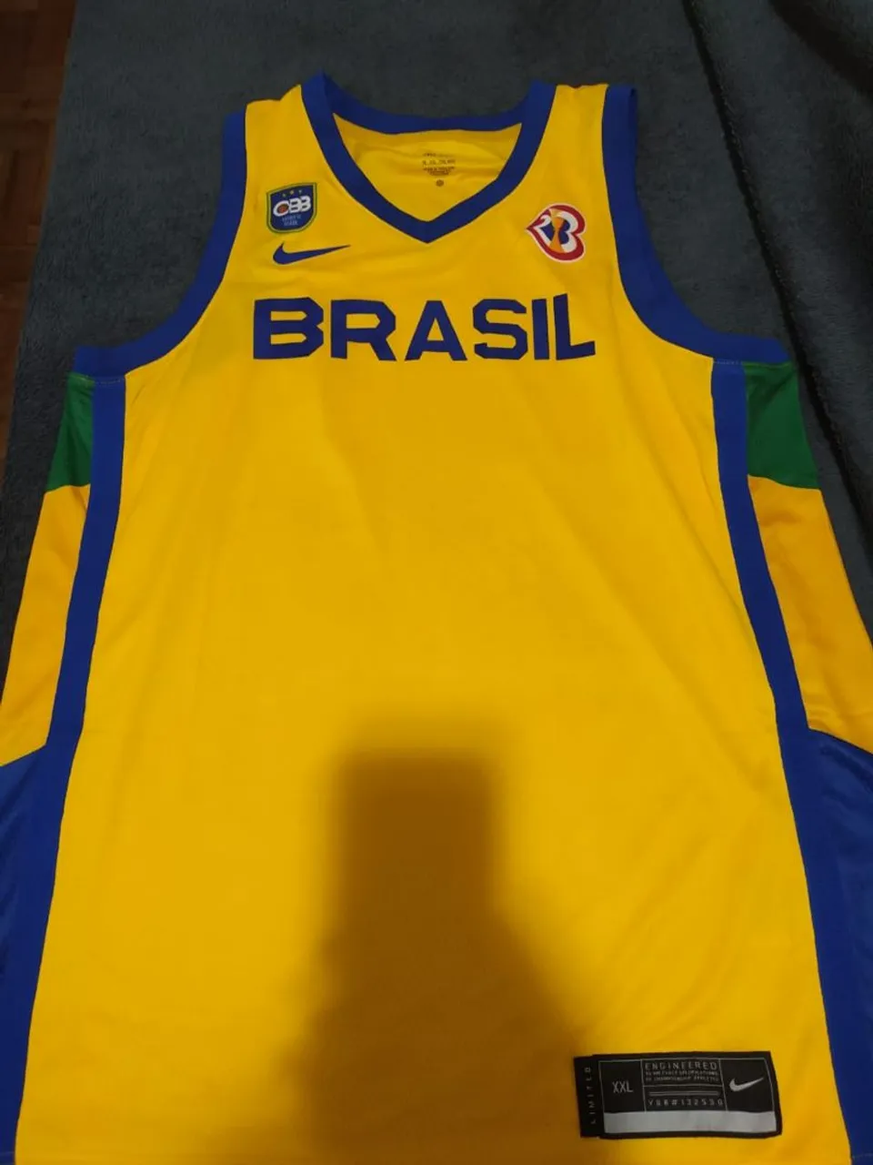 Camisa Brasil Basquete Nike - Oficial