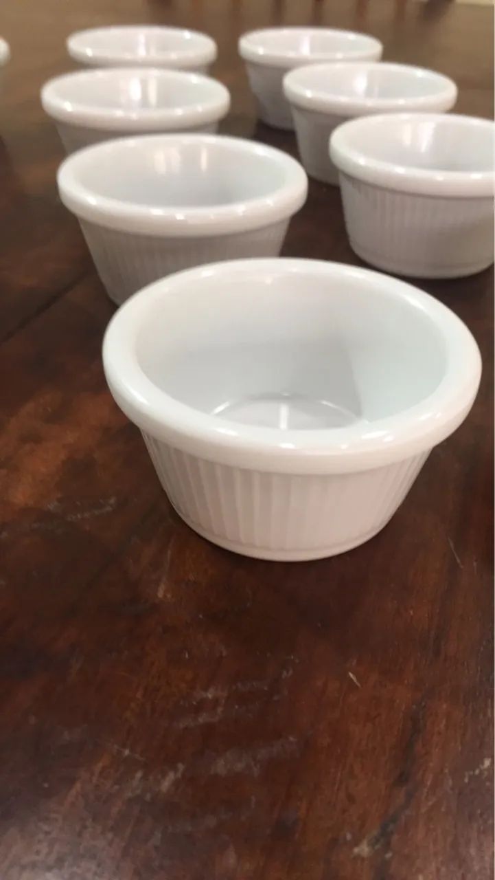 Mini ramequins de melamina(não quebra)