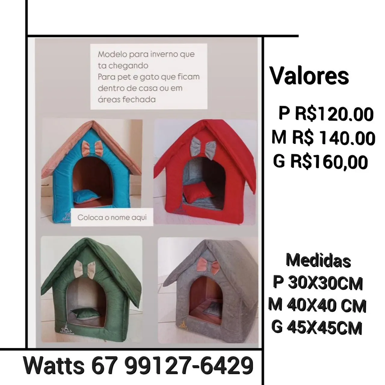 Casinhas de Inverno para Cães e Gatos