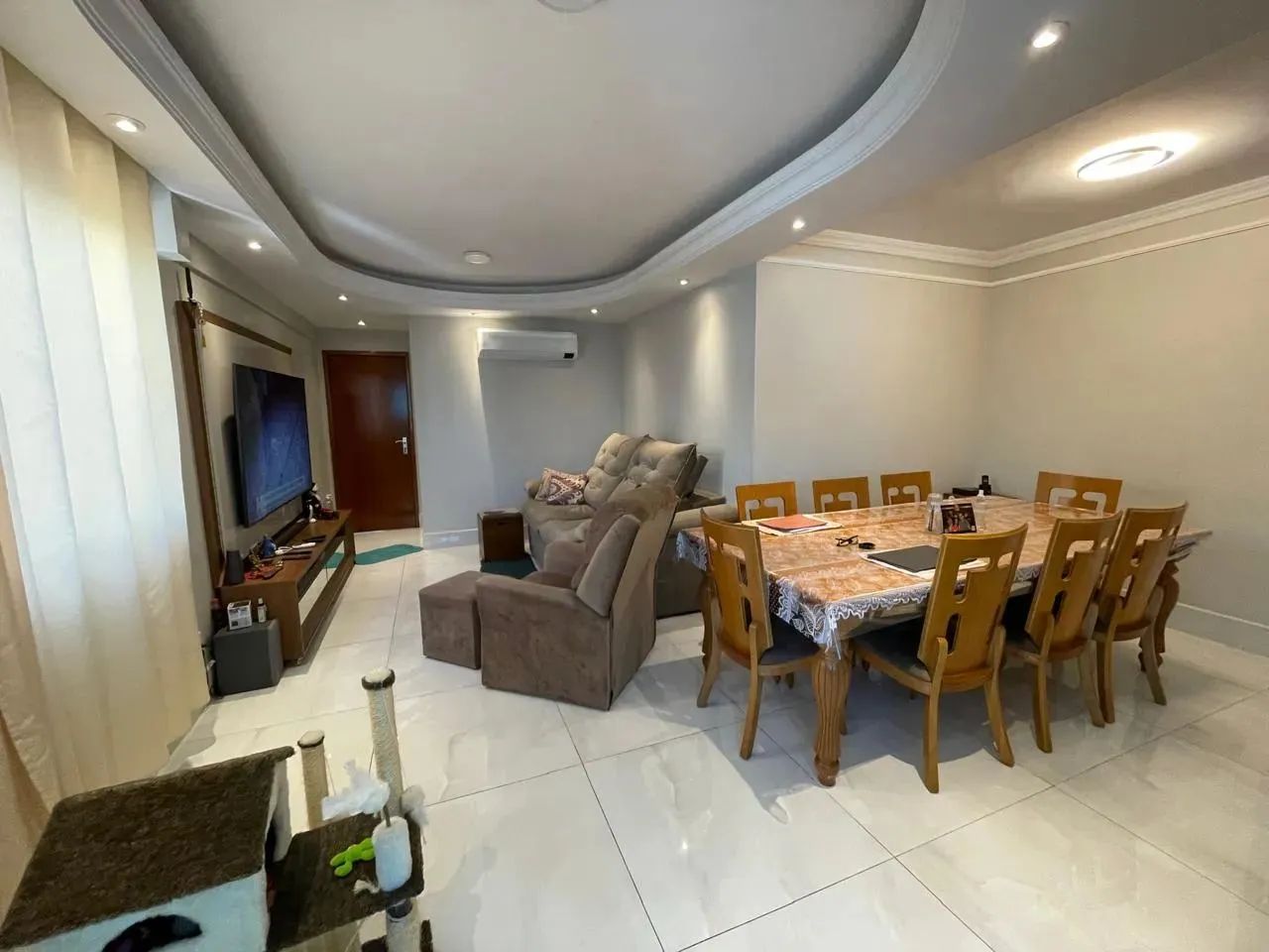 Apartamento 3 quartos 1 suite 106m2 dependencia empregada armarios poucos metros lago das  - Foto 4