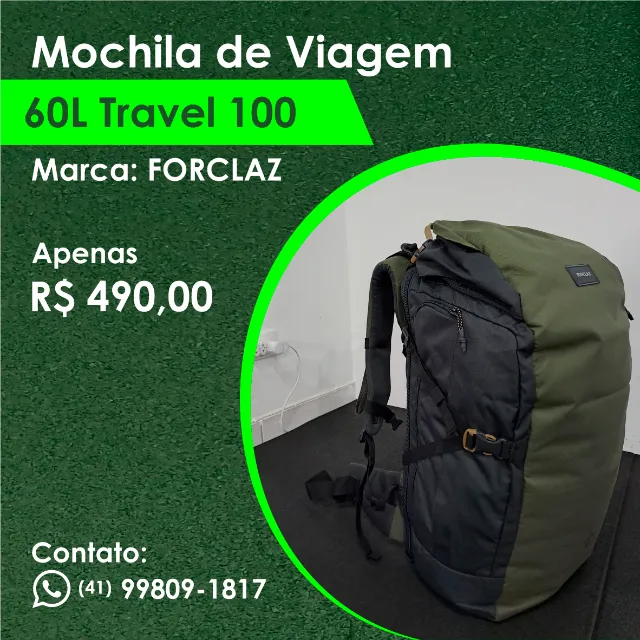 Mochila de viagem