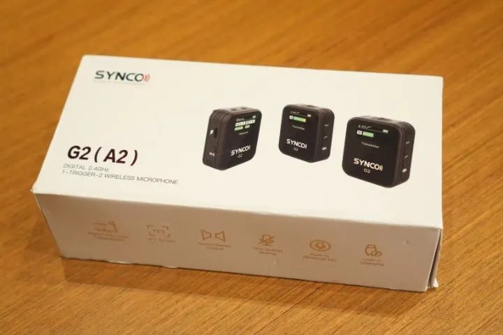 Synco G2a2 Wireless Lapel Microphone System 2.4GHz Black (Used)64308481702401122