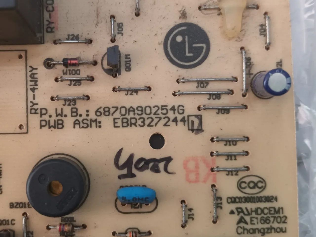 PLACA DE AR-CONDICIONADO - LG (EBR327244) - Foto 2