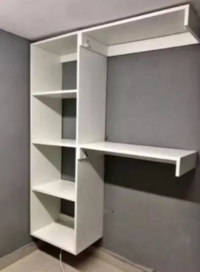 Closet Planejado Branco - Organização e Modernidade! - Foto 2