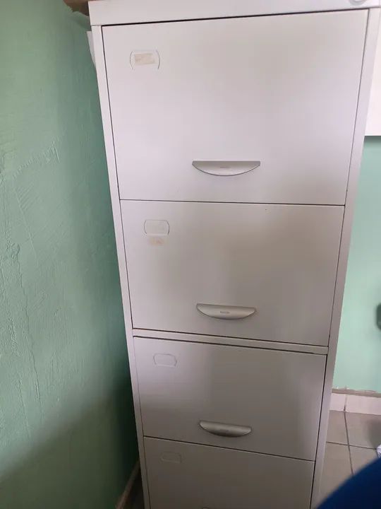 Gaveteiro de 4 gavetas branco - Foto 2
