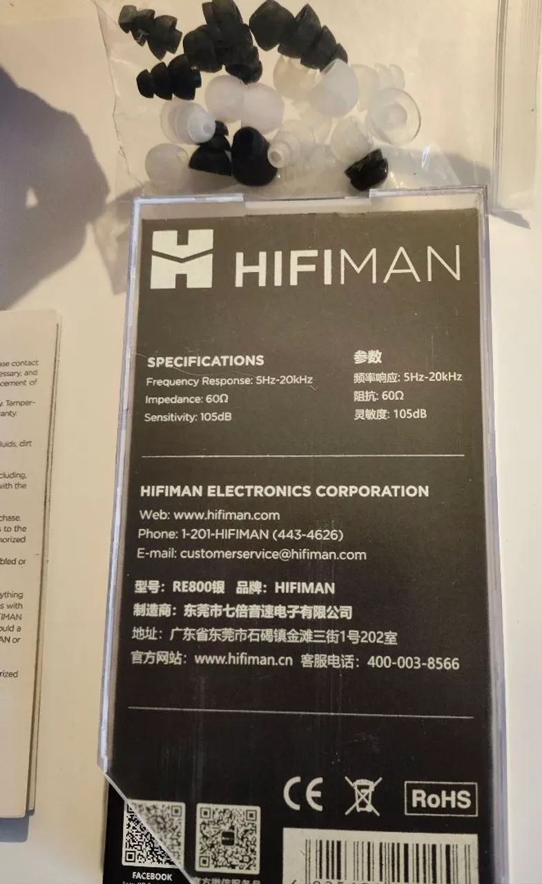 Hifiman RE800 Silver - Foto 4
